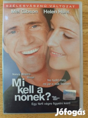 Mi kell a nőnek dvd Mel Gibson 