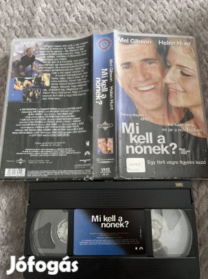 Mi kell a nőnek vhs kistok vigjáték