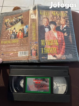 Mi vagyunk a törvény krimi vhs 