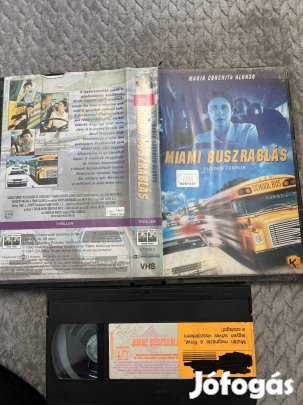 Miami buszrablás vhs nagytok thriller