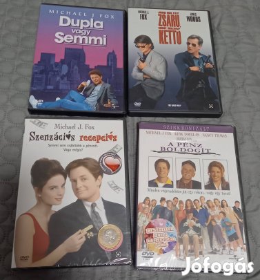 Michael J.Fox dvd film gyűjtemény - 4 dvd