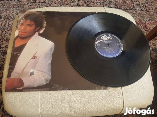 Michael Jackson Thriller eredeti bakelit lemez 1982 -ből