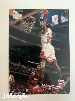 Michael Jordan 1997-98 Upper Deck Jams '97 #139 Kosaras Kártya