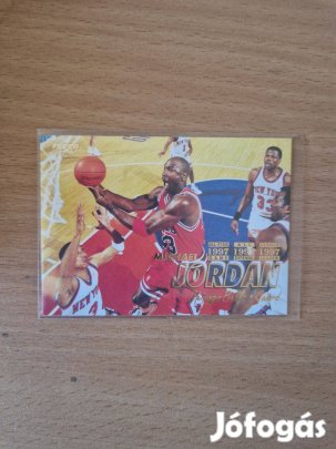 Michael Jordan Fleer 1997-98 #23 kosaras kártya