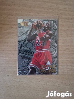 Michael Jordan Fleer Metal 1996-97 #212 kosaras kártya