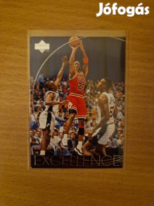 Michael Jordan Upper Deck 1996-97 Exellence #165 kosaras kártya