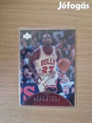 Michael Jordan Upper Deck 1997-98 Air Time #AT5 kosaras kártya