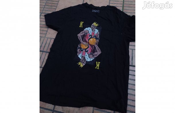 Michael Jordan kosaras póló Chicago Bulls kosárlabda póló L XL
