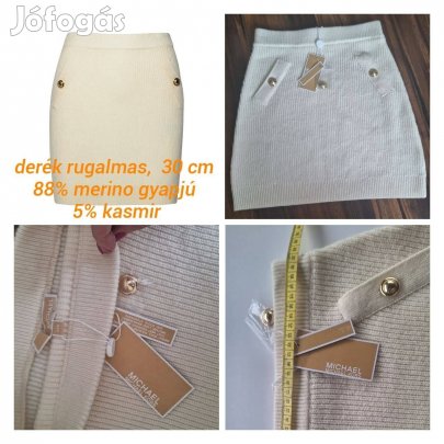 Michael Kors fehér szoknya