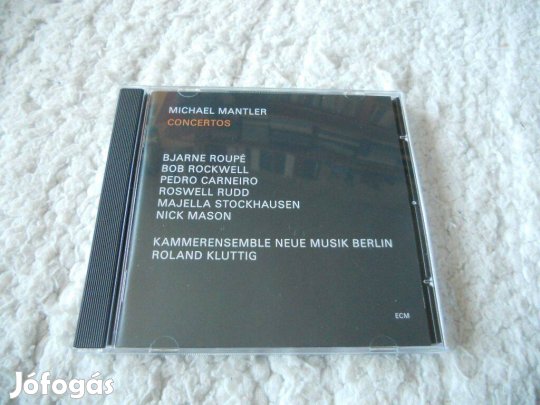 Michael Mantler : Concertos CD ( Új ) ECM