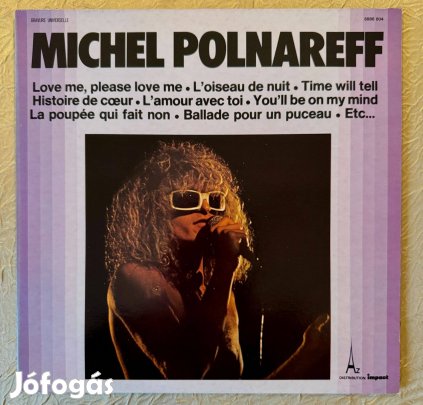 Michel Polnareff francia bakelit hanglemez LP
