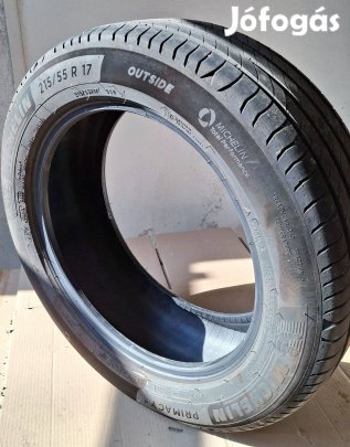 Michelin Primacy 4 215/55 R17 94V nyári gumiabroncs szett egyben eladó