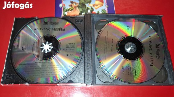 Micimackó Bambi Süsü VUK Zenés mese és Hangjáték 4 × Cd box 