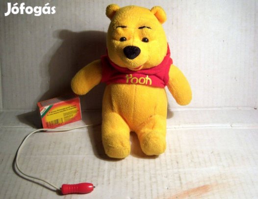 Micimackó Plüss 15cm (működik)