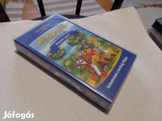 Micimackó csodálatos világa - Mindenki egyért - ritka VHS kazetta