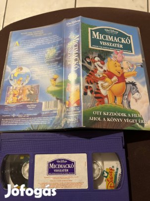 Micimackó visszatér mese vhs 