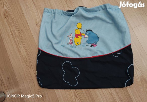 Micimackós tépőzáras zsák