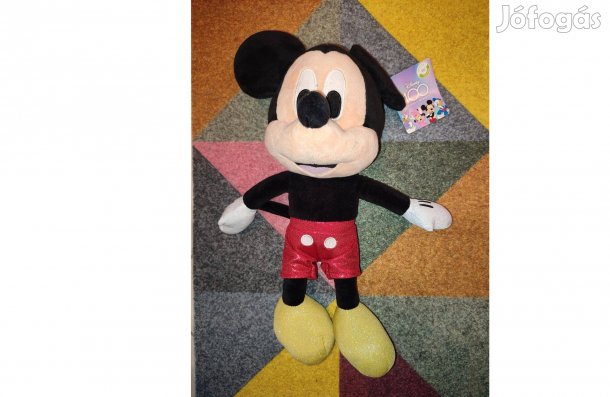 Mickey Egér Walt Disney 100 éves centenáriumi eredeti plüss (címkés)