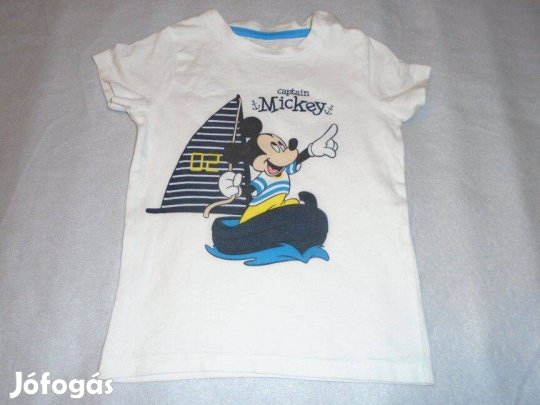 Mickey egér mintás póló 18-24 hó (méret 86 / 92)
