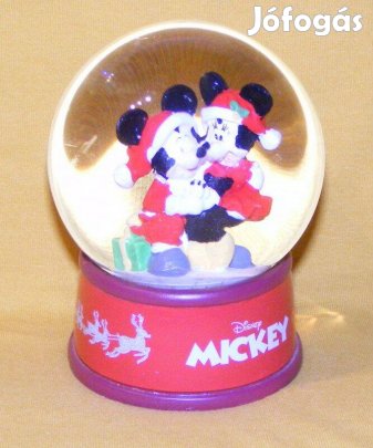 Mickey és Minnie hógömb Disney
