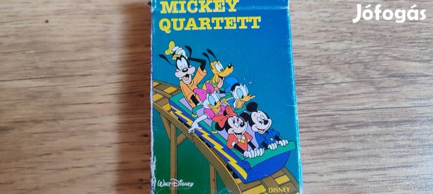 Mickey quartett kártyajáték