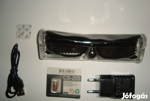 Micro füles headset fülhallgató + Bluetooth indukciós szemüveg