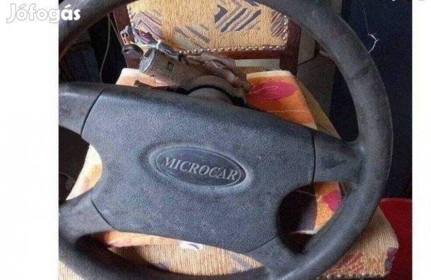 Microcar MC 1-2 mopedautó kormány Eladó