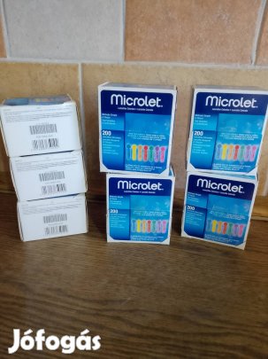 Microlet újjbegy szúró lándzsa vércukor original 1400 db