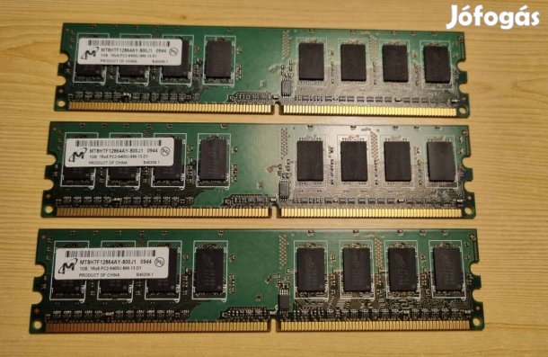 Micron DDR2 1GB RAM, memória