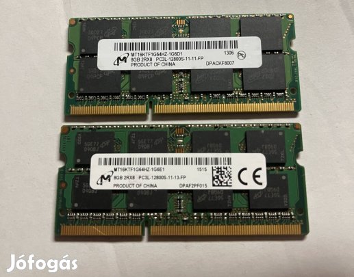 Micron ddr3 1600mhz 16gb(2x8)