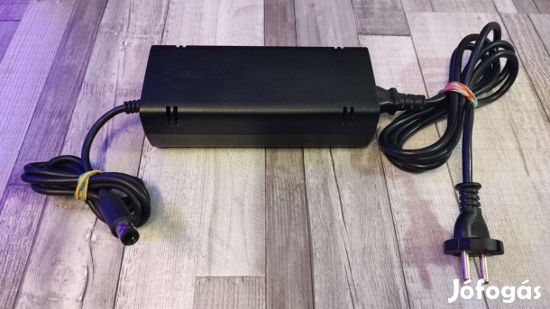 Microsoft Xbox 360 E Slim Gyári Tápegység + Betáp Kábel AC