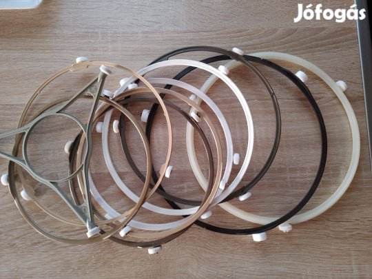 Microsütő üvegtányér alátét görgő karika 1000Ft/db