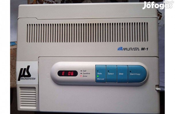 Microsystem gyártmányú retro fax készülék , működik