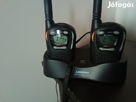 Microtalk COBRA walkie-talkie+ gyors töltő 