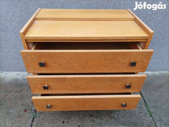 Mid Century natúr komód