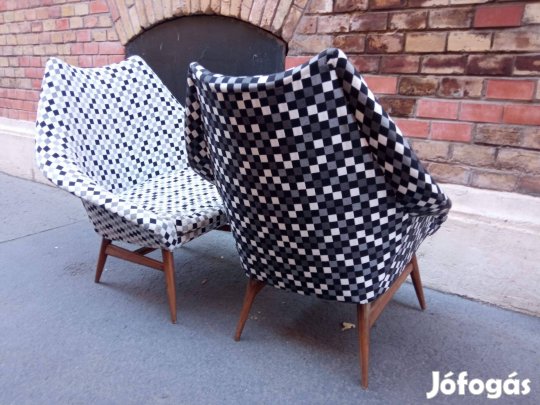Mid century fotelek párban