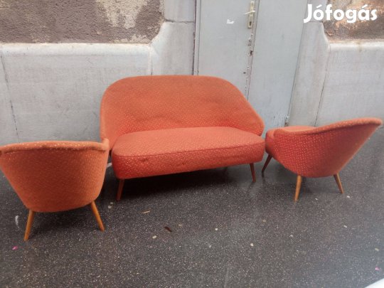 Mid century koktél kanapé és fotelek 1960