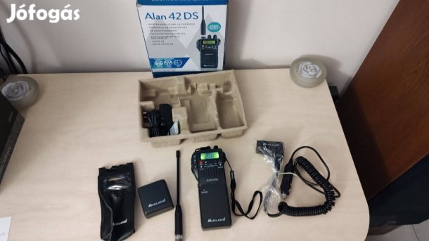 Midland Alan 42 DS kézi CB rádió, újszerű állapotban