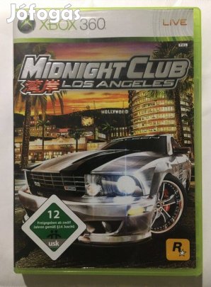 Midnight Club - Los Angeles Gyári Xbox 360, Xbox ONE, Series X Játék