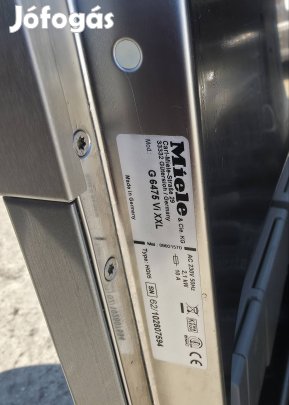 Miele. G6475 VI XXL 14 terítékes A+++ mosogatógép