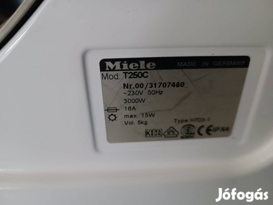 Miele kondenzációs szárítógép 