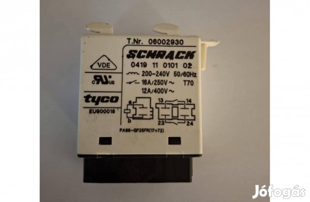 Miele mosogatógép fűtés relé. (T.Nr. 06002930)