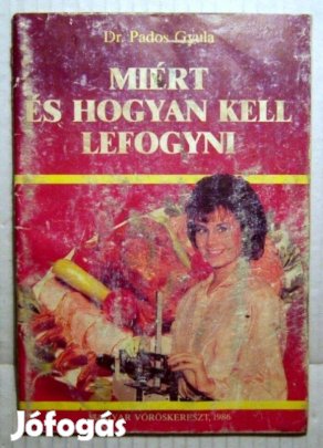 Miért és Hogyan Kell Lefogyni (Pados Gyula) 1987 (2kép+tartalom)