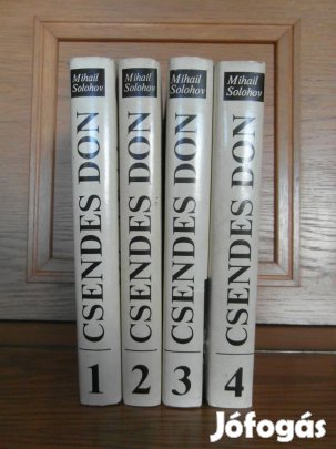Mihail Solohov: Csendes Don (4 kötet)