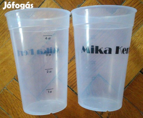 Mika Kert többször használatos műanyag pohár 0,5 l-es