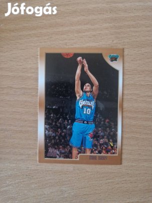 Mike Bibby Topps 1998-99 Rookie #196 kosaras kártya