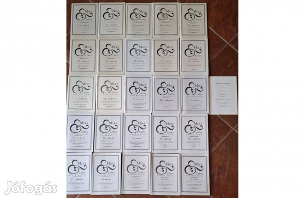 Mike ás Társa antikvárium aukciós katalógusai