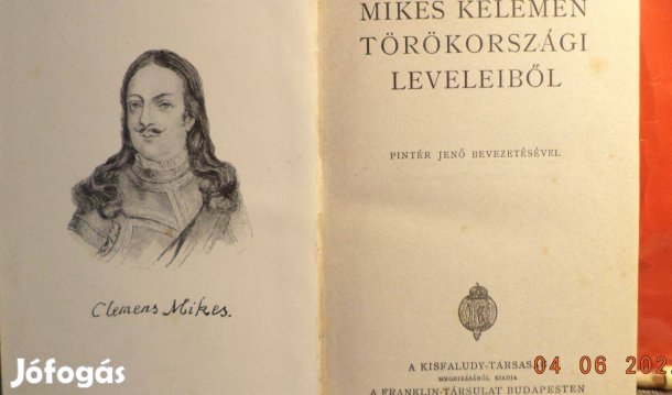 Mikes Kelemen törökországi leveleiből
