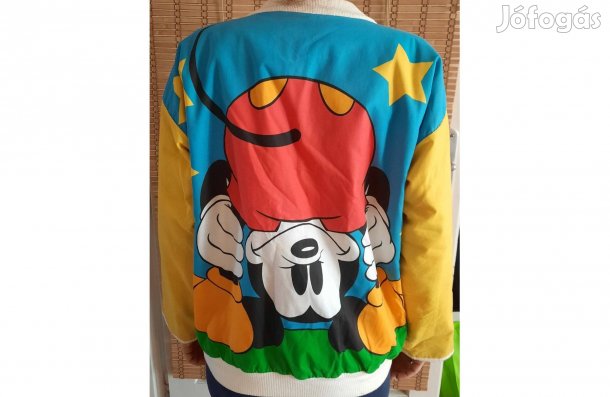 Mikiegeres retro gyerekkabát (mindkét fele hordható)