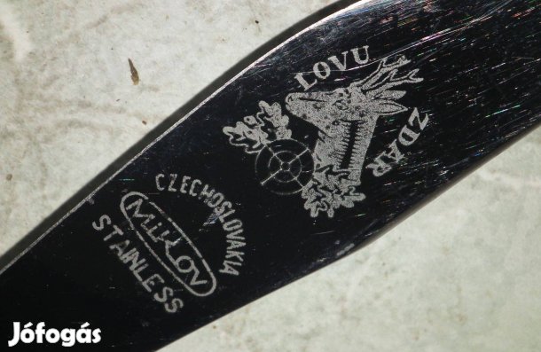 Mikov Lovu Zdar Czechoslovakia díszkés vadászkés kés